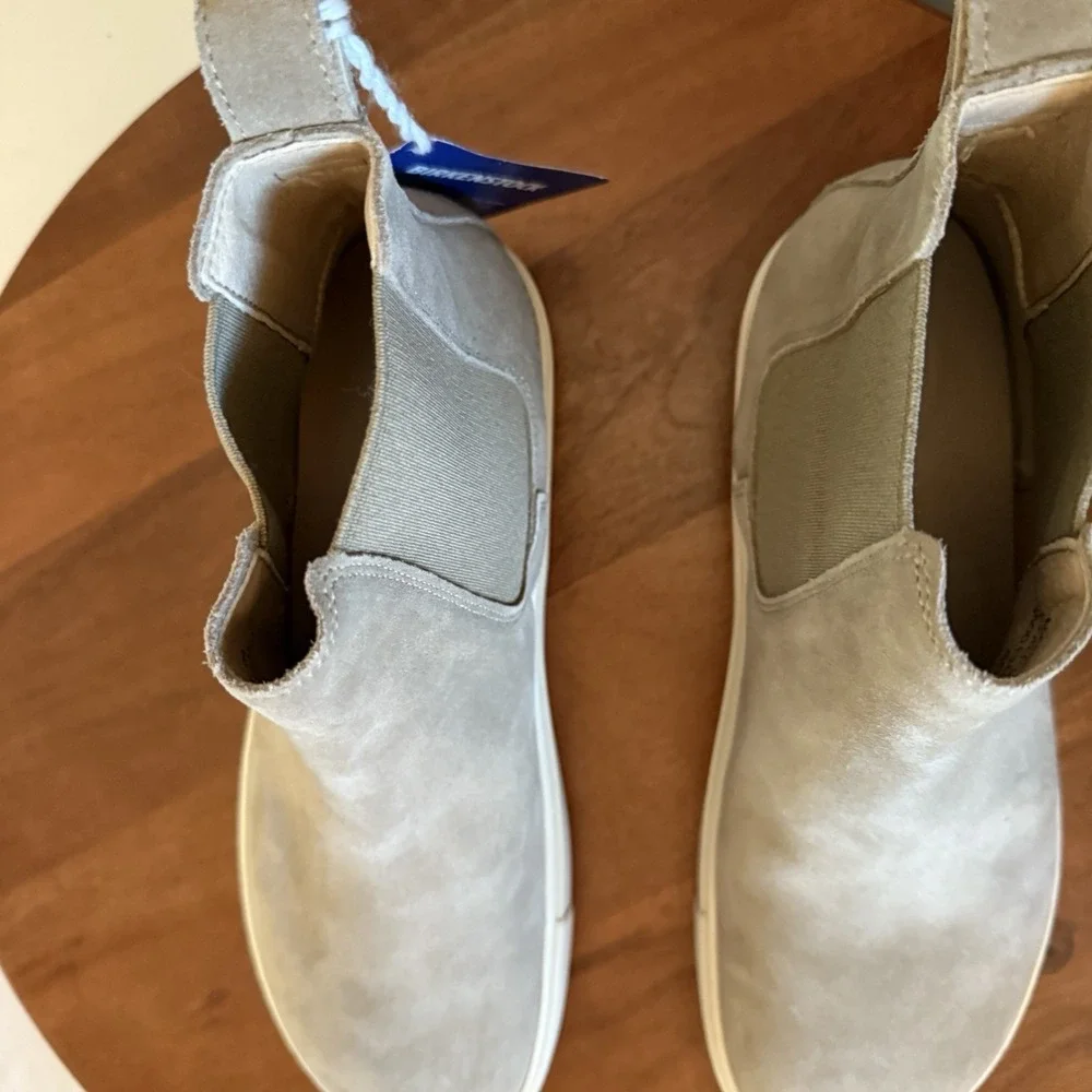 Birkenstock Bend‎ Chelsea Suede Leather Taupe Eu Size 40/W9-9.5 Medium/Narrow